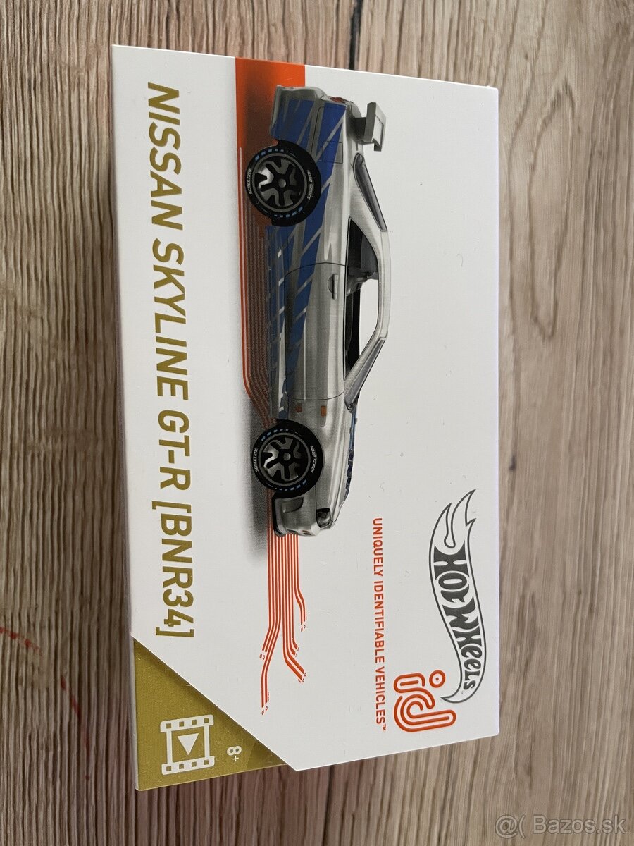 hot wheels id nissan skyline r34