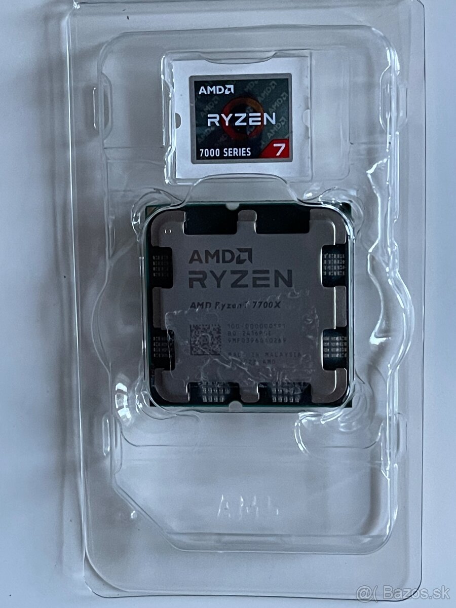 AMD Ryzen 7 7700X (8 jadrový 16 vlákien) socket AM5