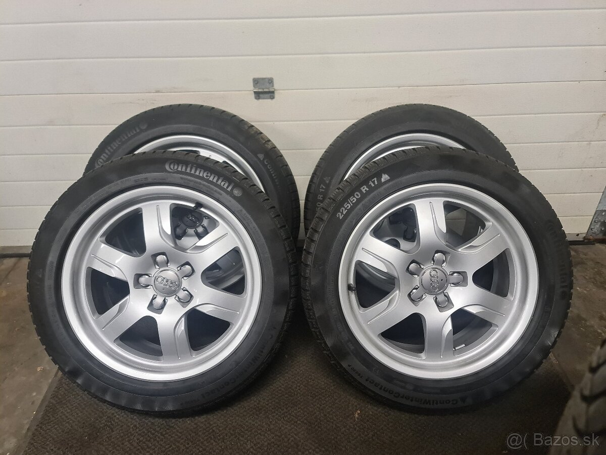 5X112 R17 AUDI MODEL A5 ZIMNE PNEU 225/50 R17