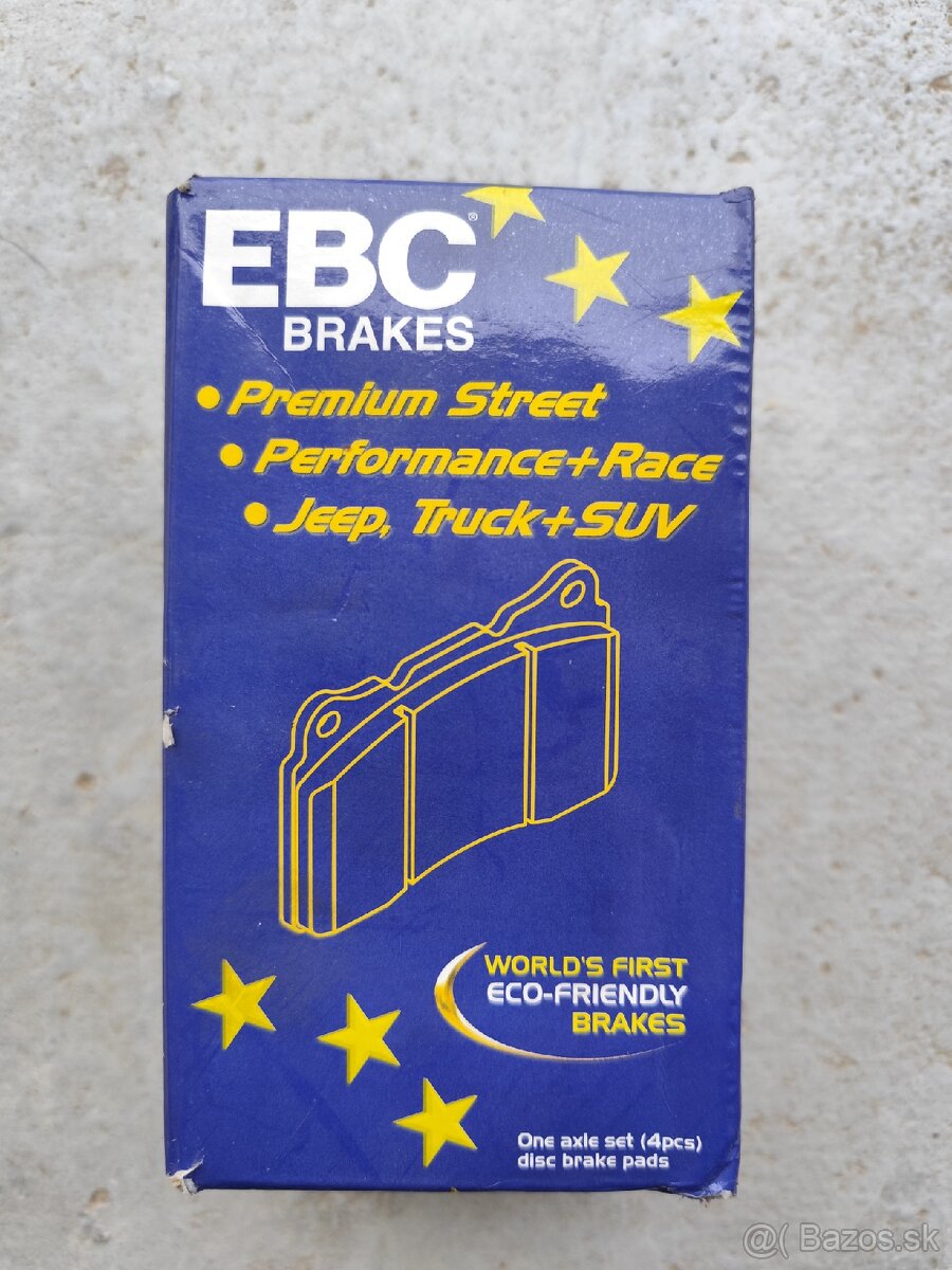 EBC brzdové platničky