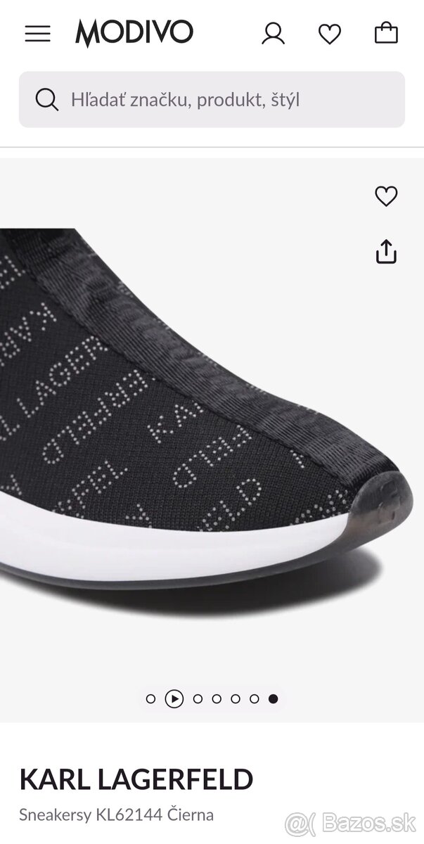 Karl Lagerfeld slip on KL62144 FINESSE 38.