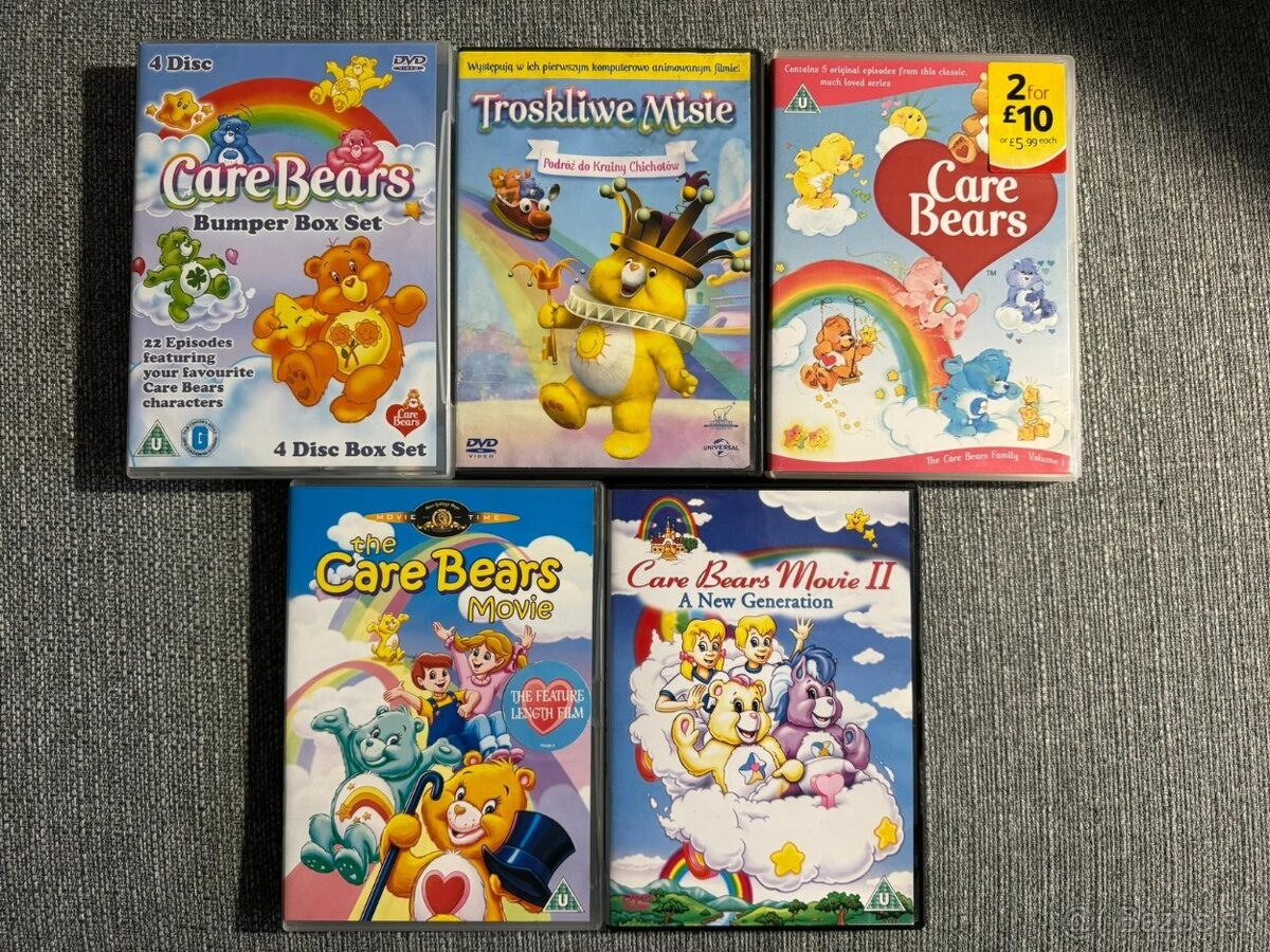 Care Bears - kolekcia 8 DVD