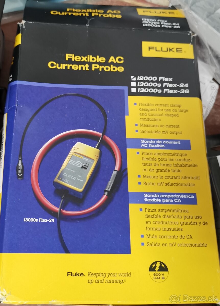 Fluke i2000 flex adaptér prúdových klieští