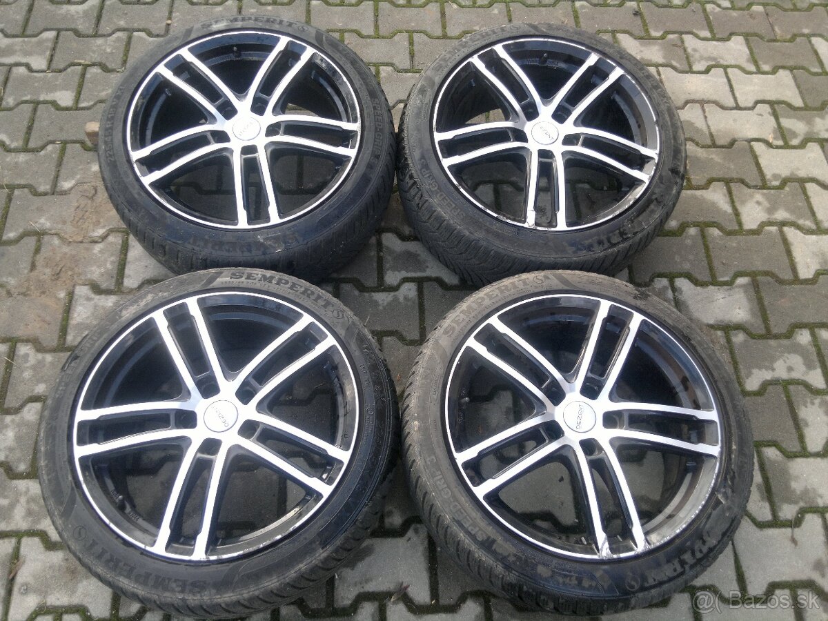 Elektrony Sharan Dezent 5x112 r18, letne pneu. 225/45 R18