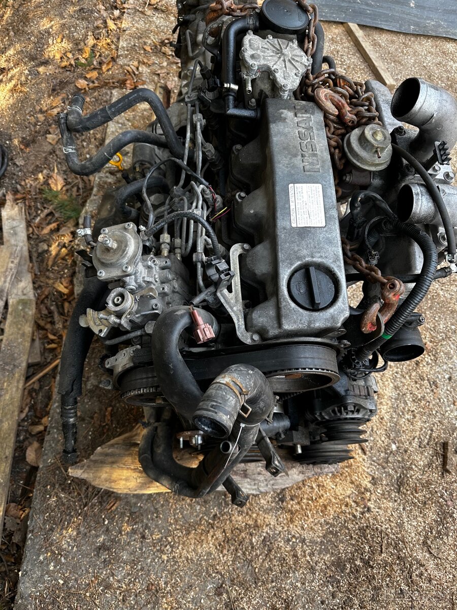 Motor a prevodovka Nissan Patrol y61 2.8