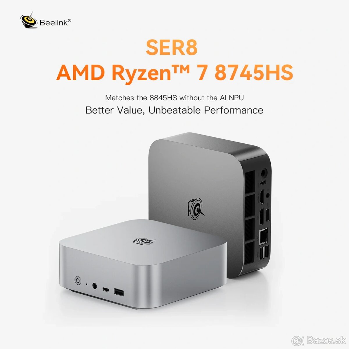 Predám/Vymením Beelink SER8 AMD 7785hs 16GB LPDDRX5 1TB