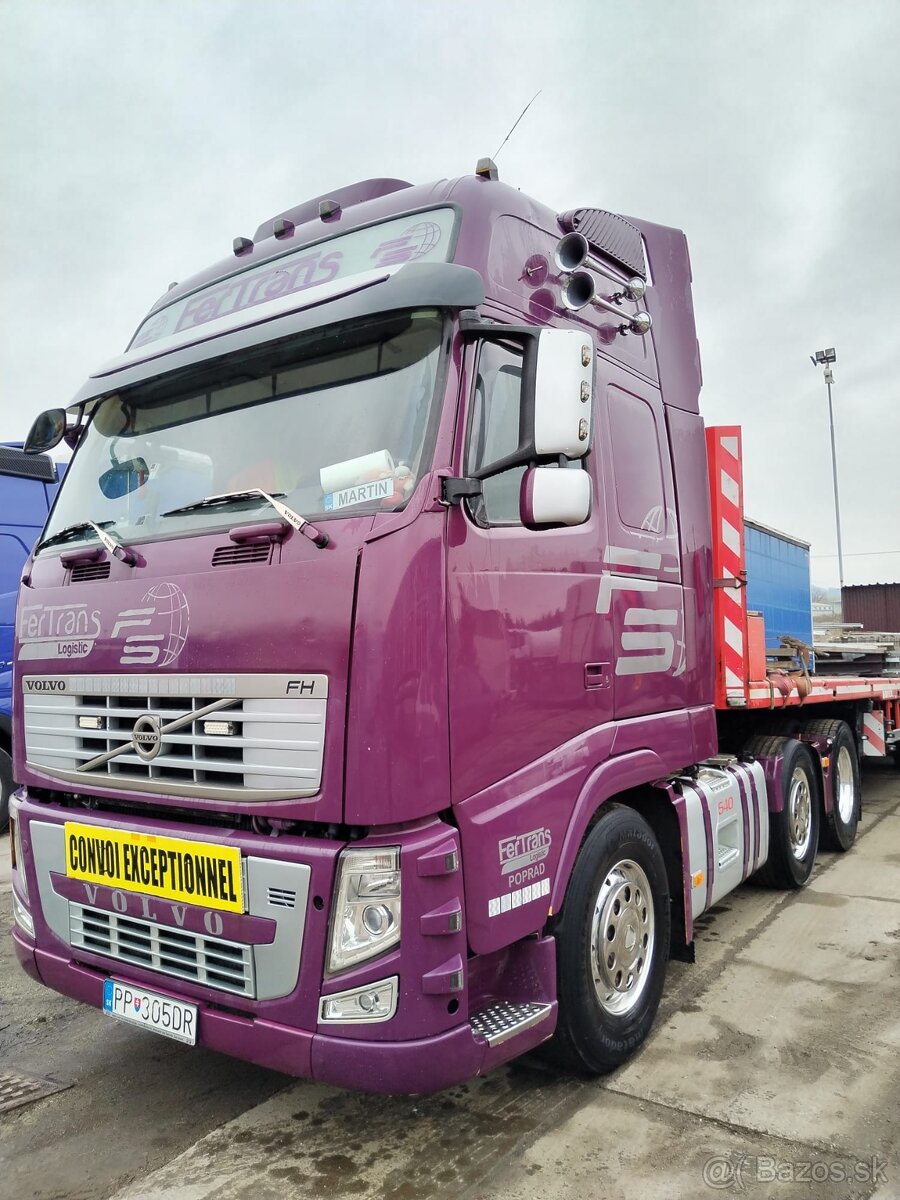 Volvo FH 13.540 3 nápravy - na nadrozmery