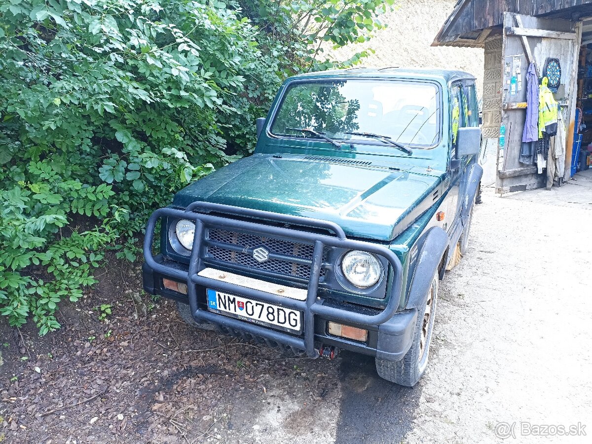 Predám Suzuki Samurai 1.3i s TP ŠPZ