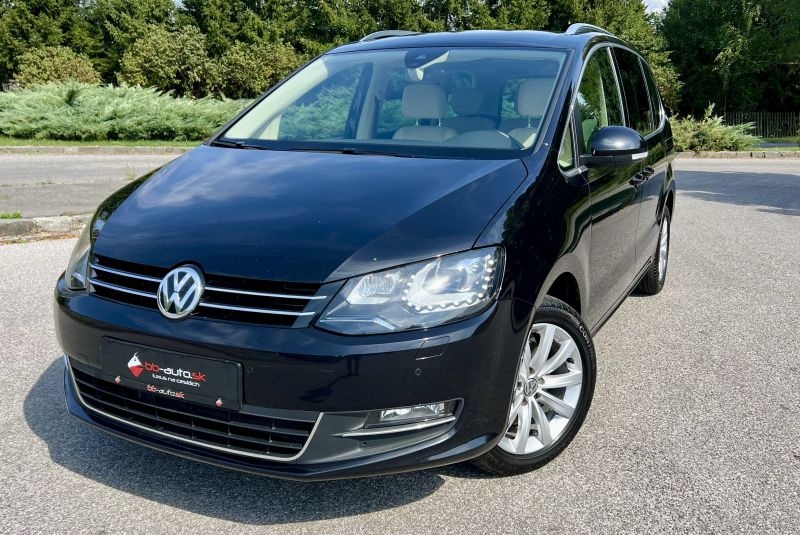 Volkswagen Sharan 2.0 TDI HIGHLAND INTEGROVANÉ DETSKÉ SEDAČK