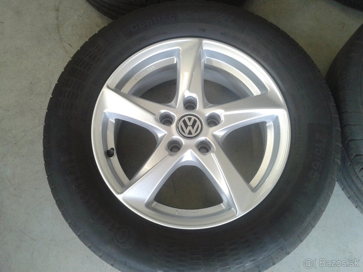 Letne ALU 5x112 R16 6,5J ET33 BROCK VOLKSWAGEN TIGUAN