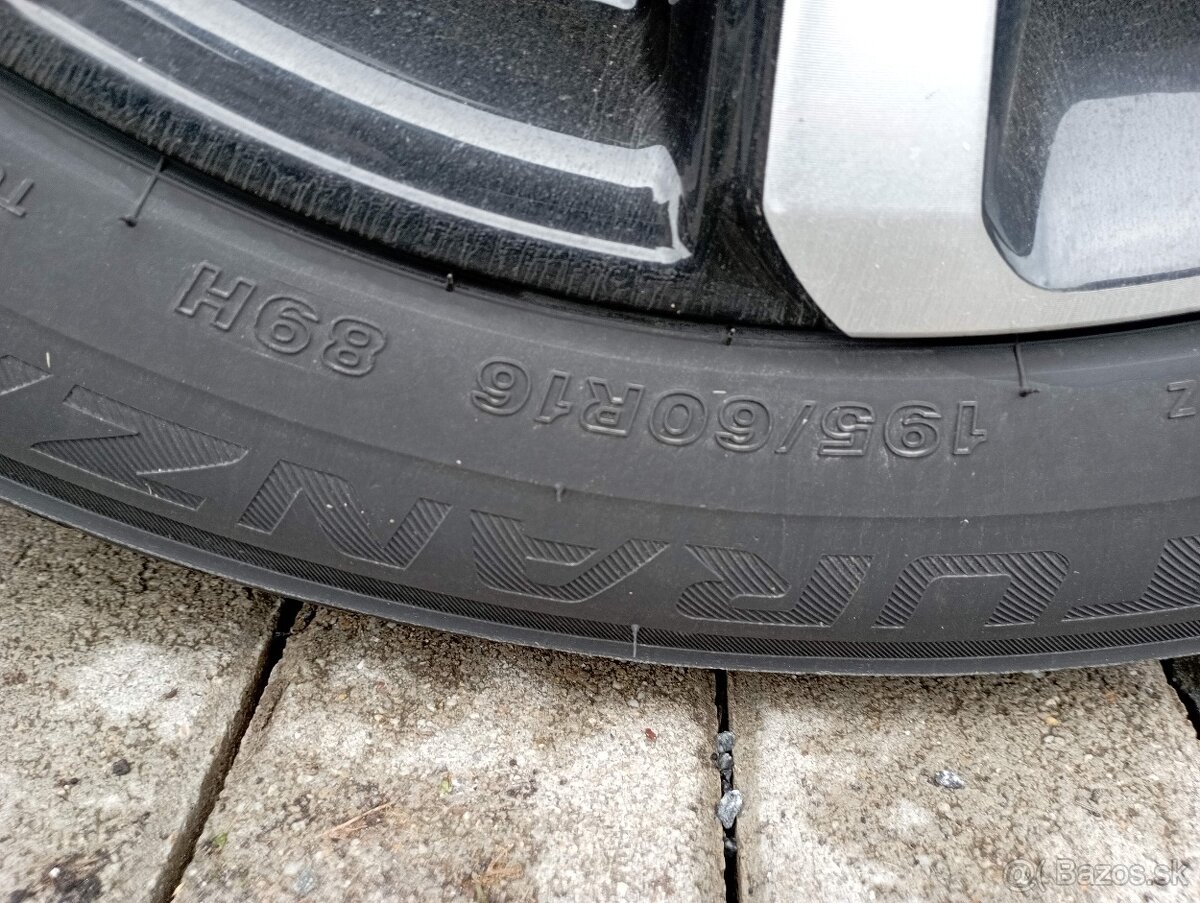 Bridgestone letné 195/60 r16 NOVÉ