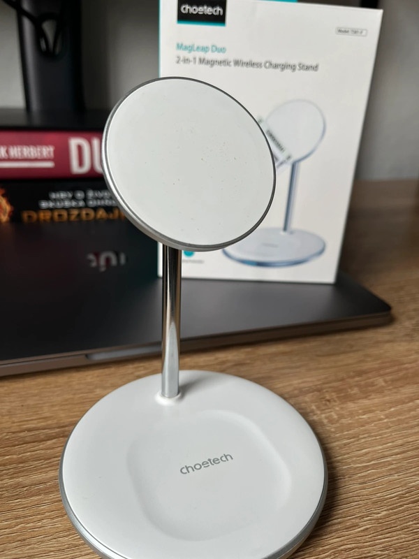 Magsafe bezdrôtová nabíjačka - Choetech Magleap 2-in-1