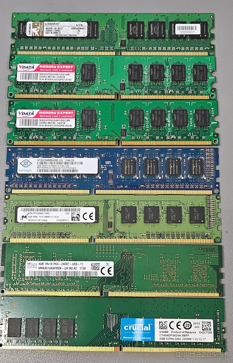 DDR2 DDR3 DDR4