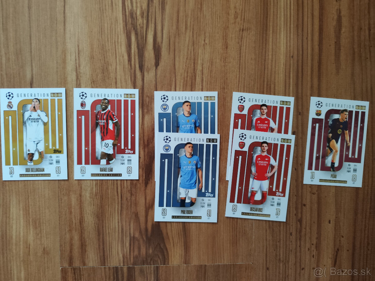 Kartičky UCC Topps Match Attax 2024/25 -Generation Now