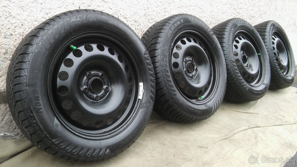 5x105 r16 Opel Astra K + zimné 205/55 r16 kúpa 2023 - 8 mm