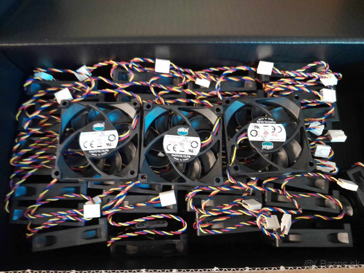 20 x Nový Cooler Master FA07015L12LPB, AMD Heatsink's Fan