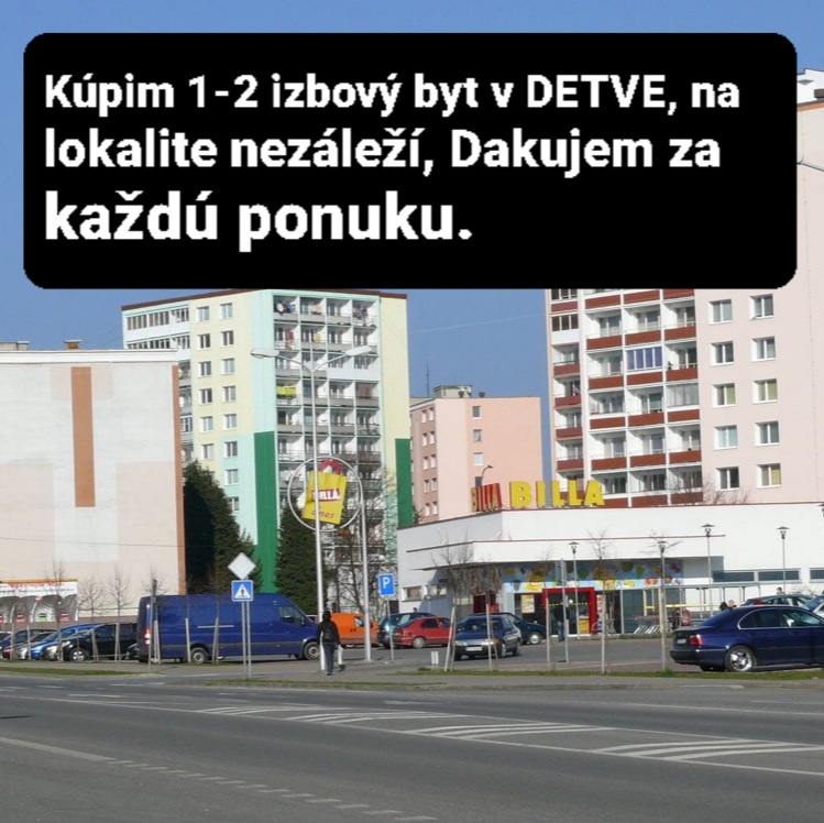 Byt v Detve.