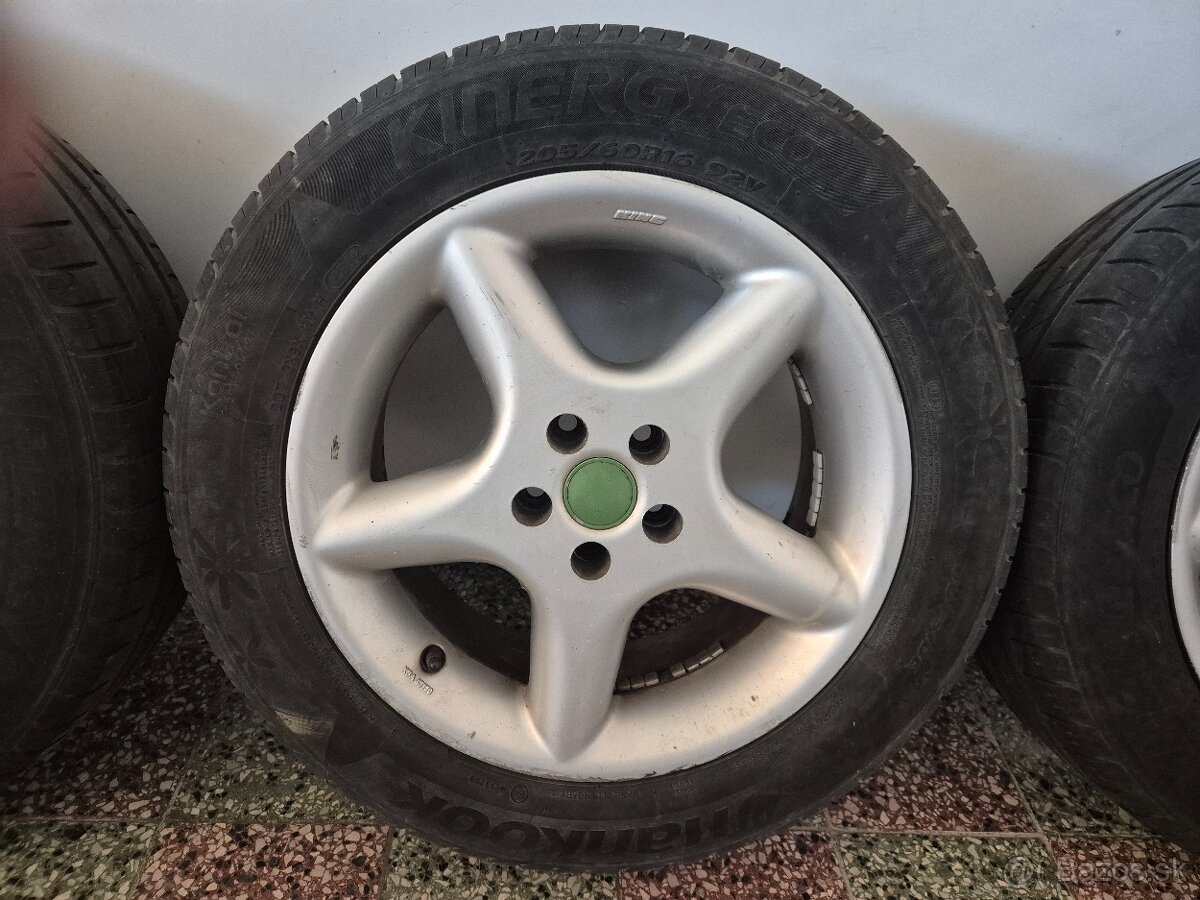 Hlinikové disky R16 na škoda vw seat