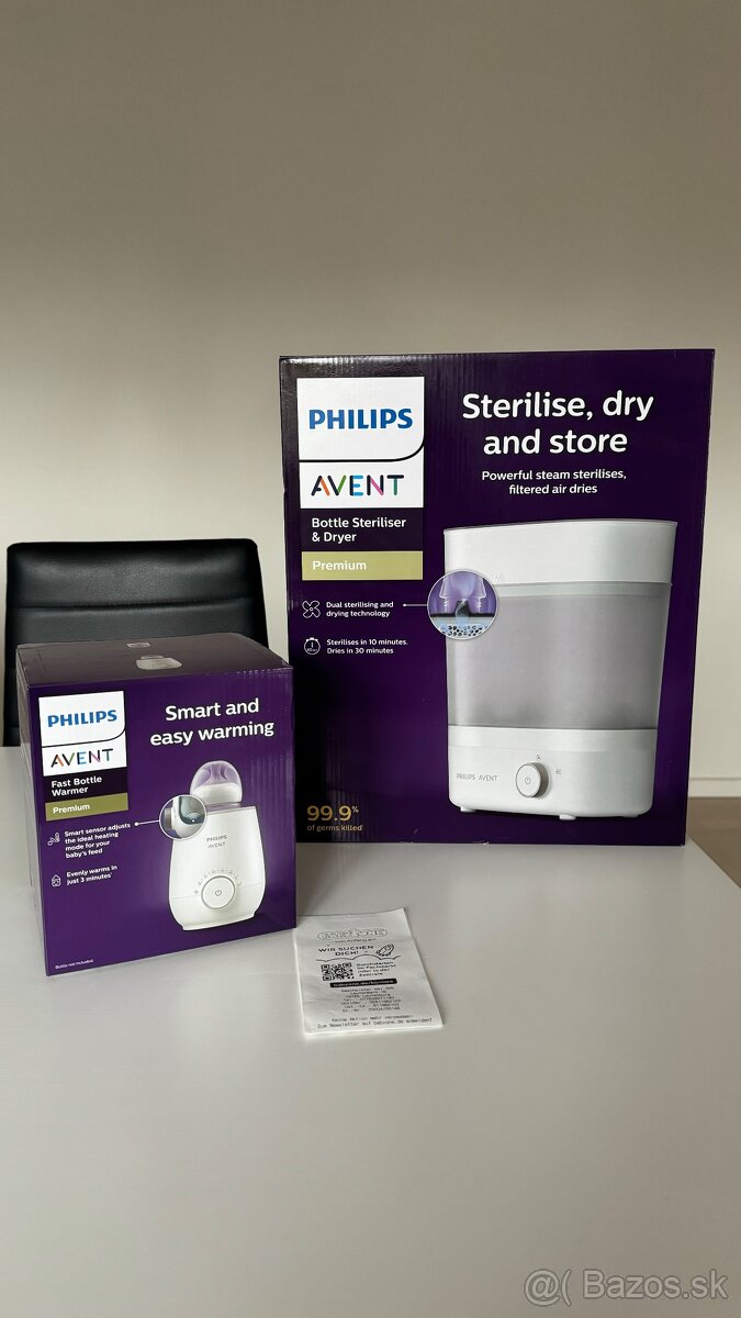 Philips Avent Premium ohrievač fliaš a sterilizátor