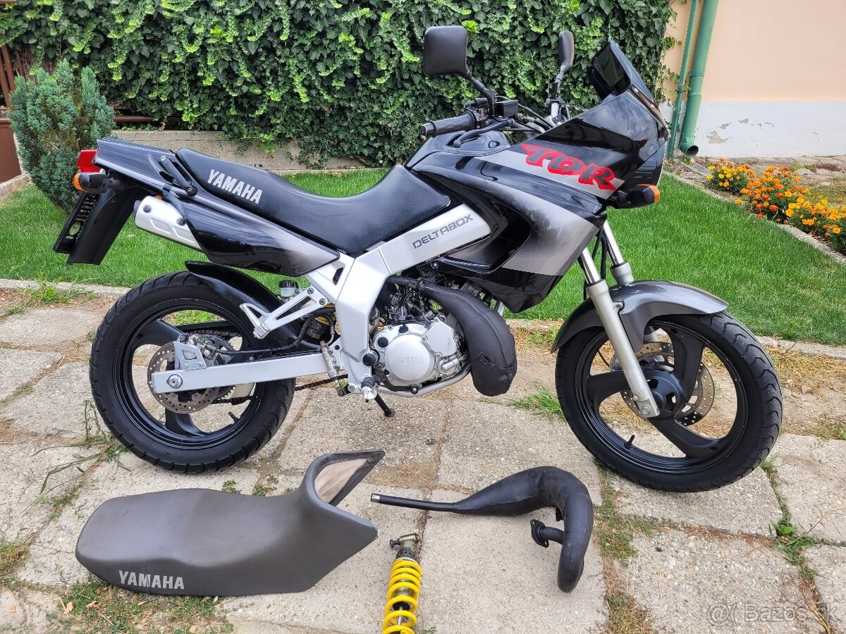 Yamaha TDR 125 99 vodičák A1, otvorená