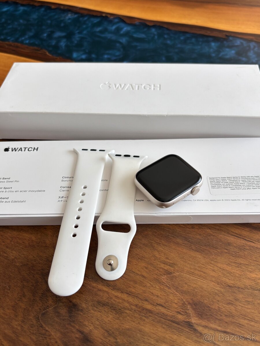 Apple Watch SE 2 2024 Starlight 100% bateria