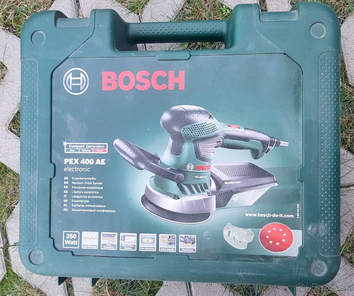 BOSCH excentrická brúska