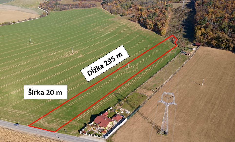 Trenčianske Bohuslavice - 5.850m2 REKREAČNÝ pozemok – PREDAJ