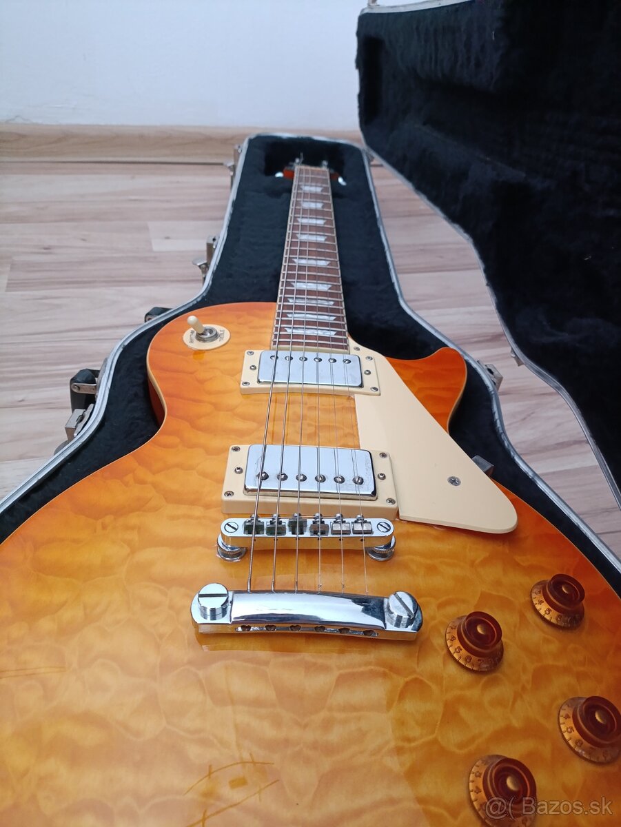 Elektrická gitara Epiphone Les Paul Classic + tvrdé puzdro