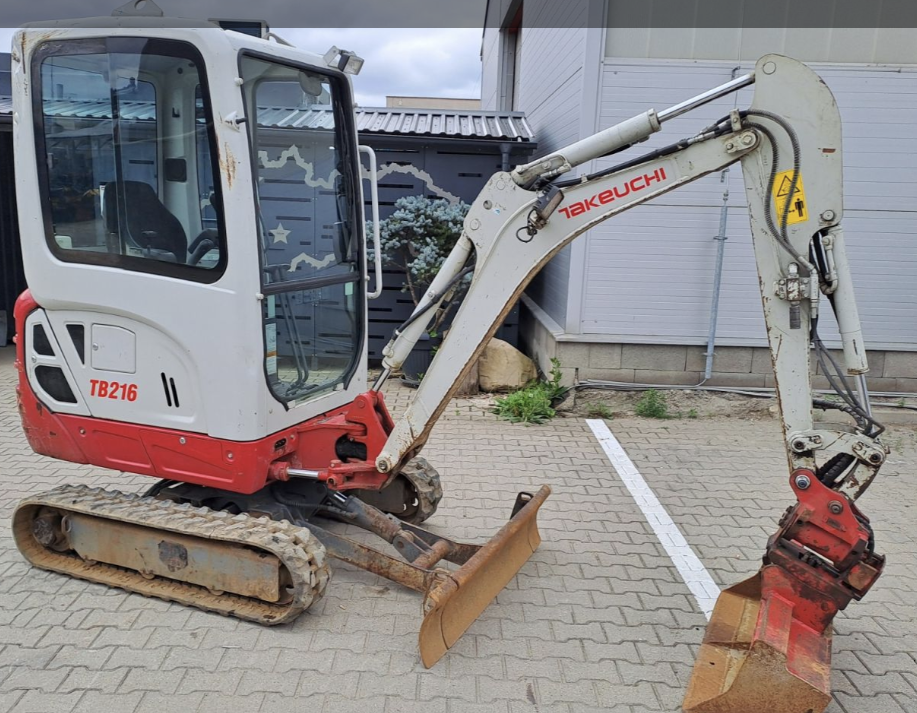 MINIBAGER - BAGER -2 t - TAKEUCHI TB216 diesel