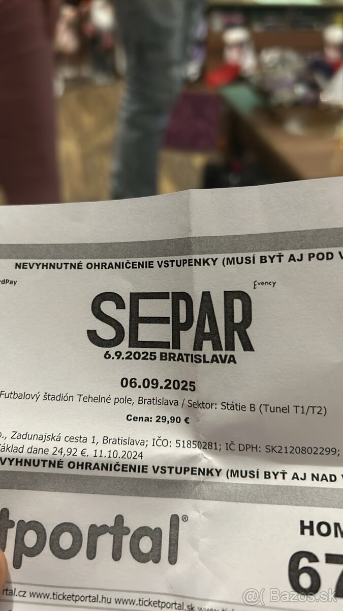 SEPAR TEHELNÉ POLE 6.9.20205