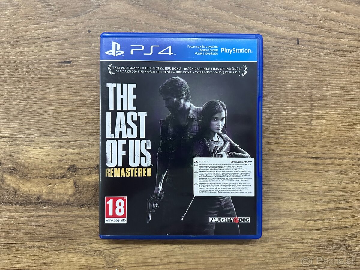 Hra na PS4 - Tha Last of Us Remastered CZ