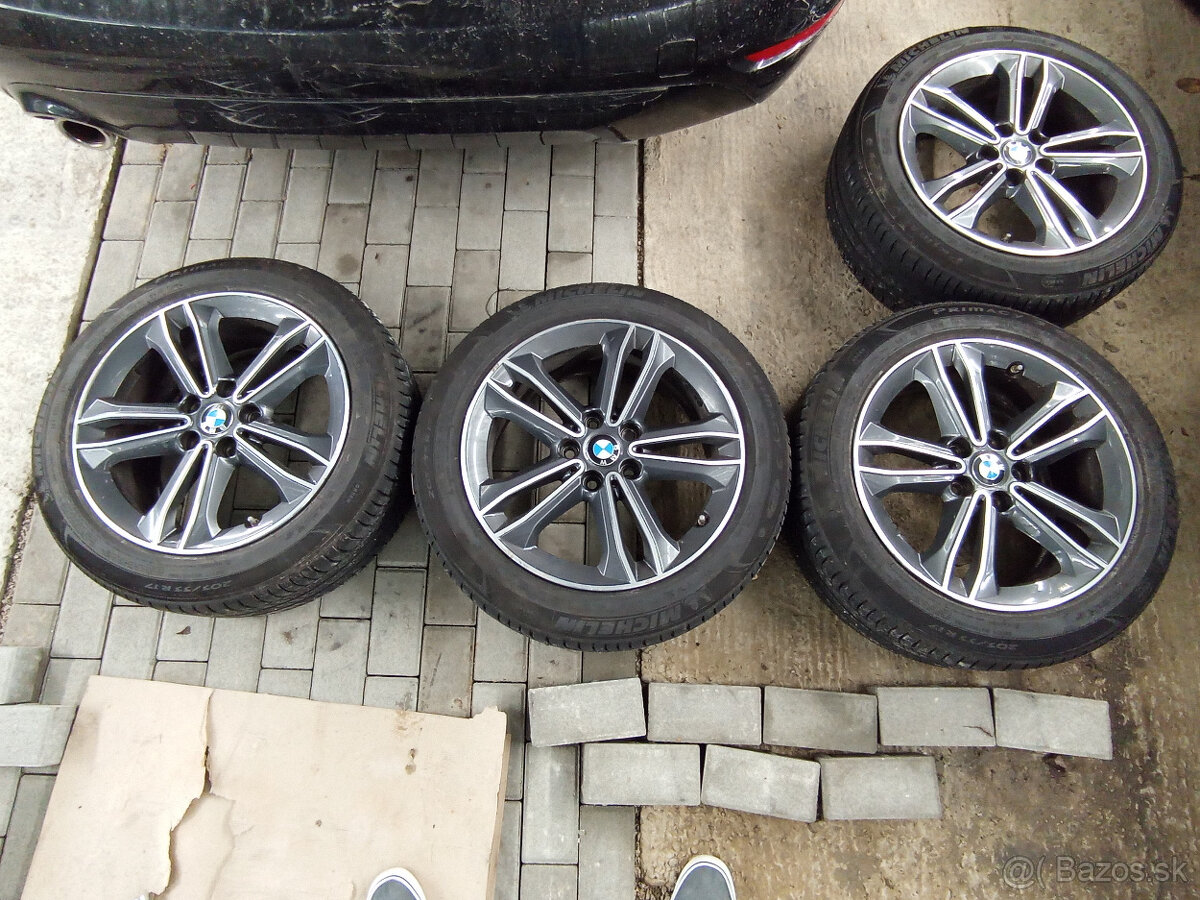 4ks original 17" BMW + letne Michelin 205/55R17