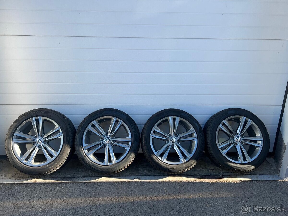 5x112 r18 vw original sada Sebring zimne pneu 245/45 r18