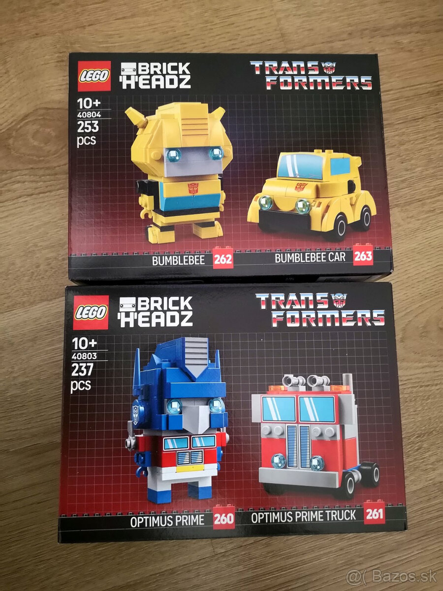 Lego Brickheadz Transformers