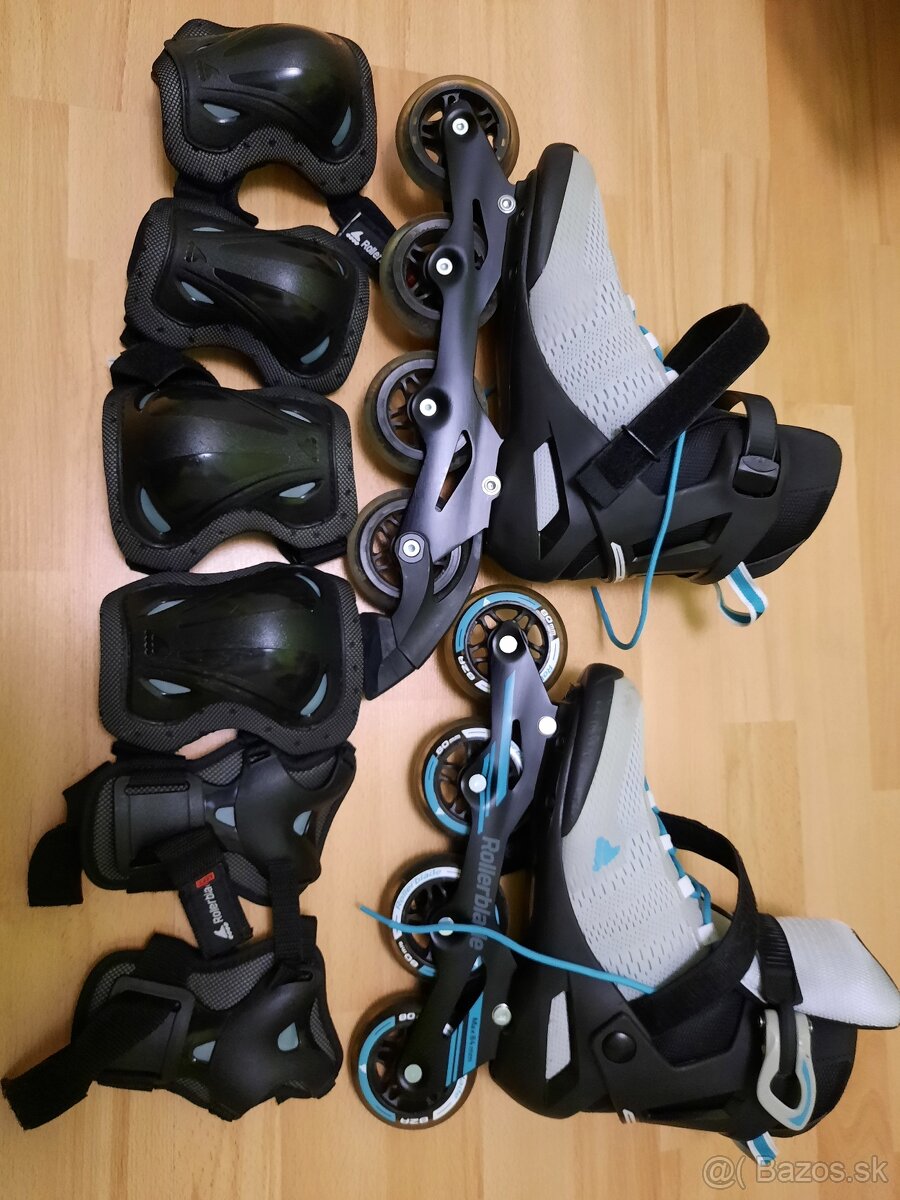 Dievčenské korčule (26.0cm, EU 40.5) Rollerblade Spark 80 W