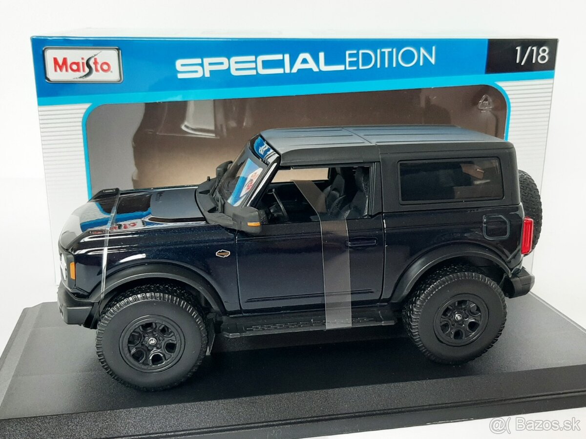 1:18 - Ford Bronco Wildtrak 2-door (2021) - Maisto - 1:18