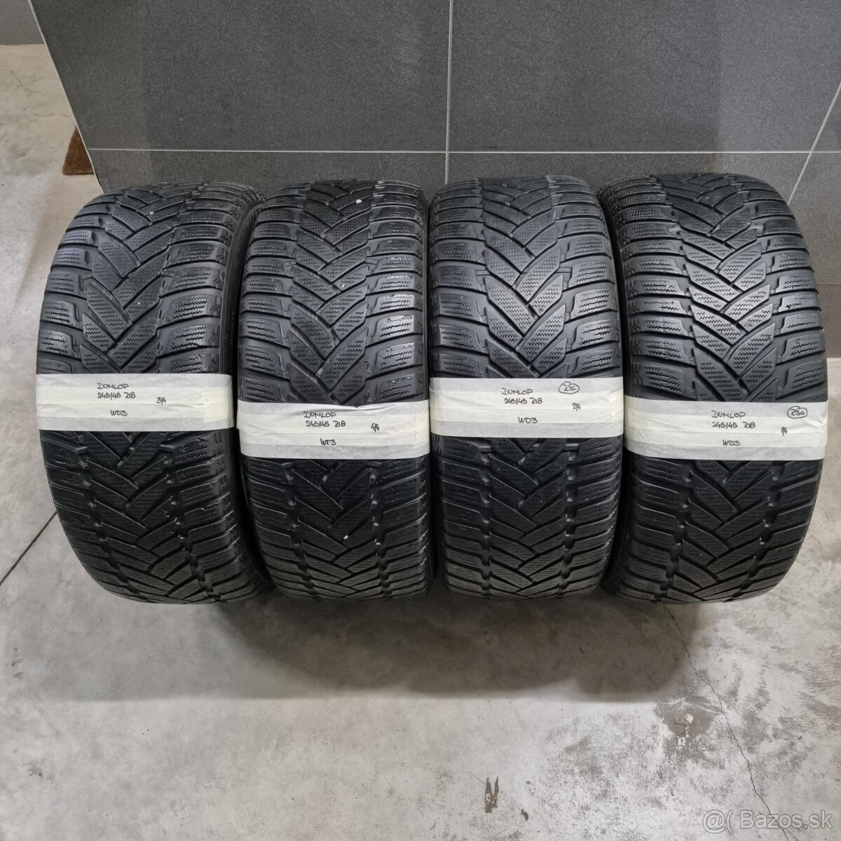 Zimné pneumatiky 245/45 R18 DUNLOP RSC