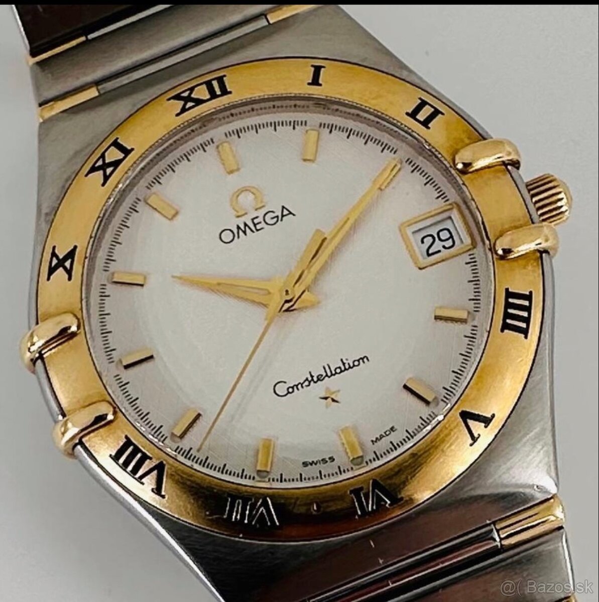 OMEGA CONSTELLATION  OCEL/ZLATO, UNISEX