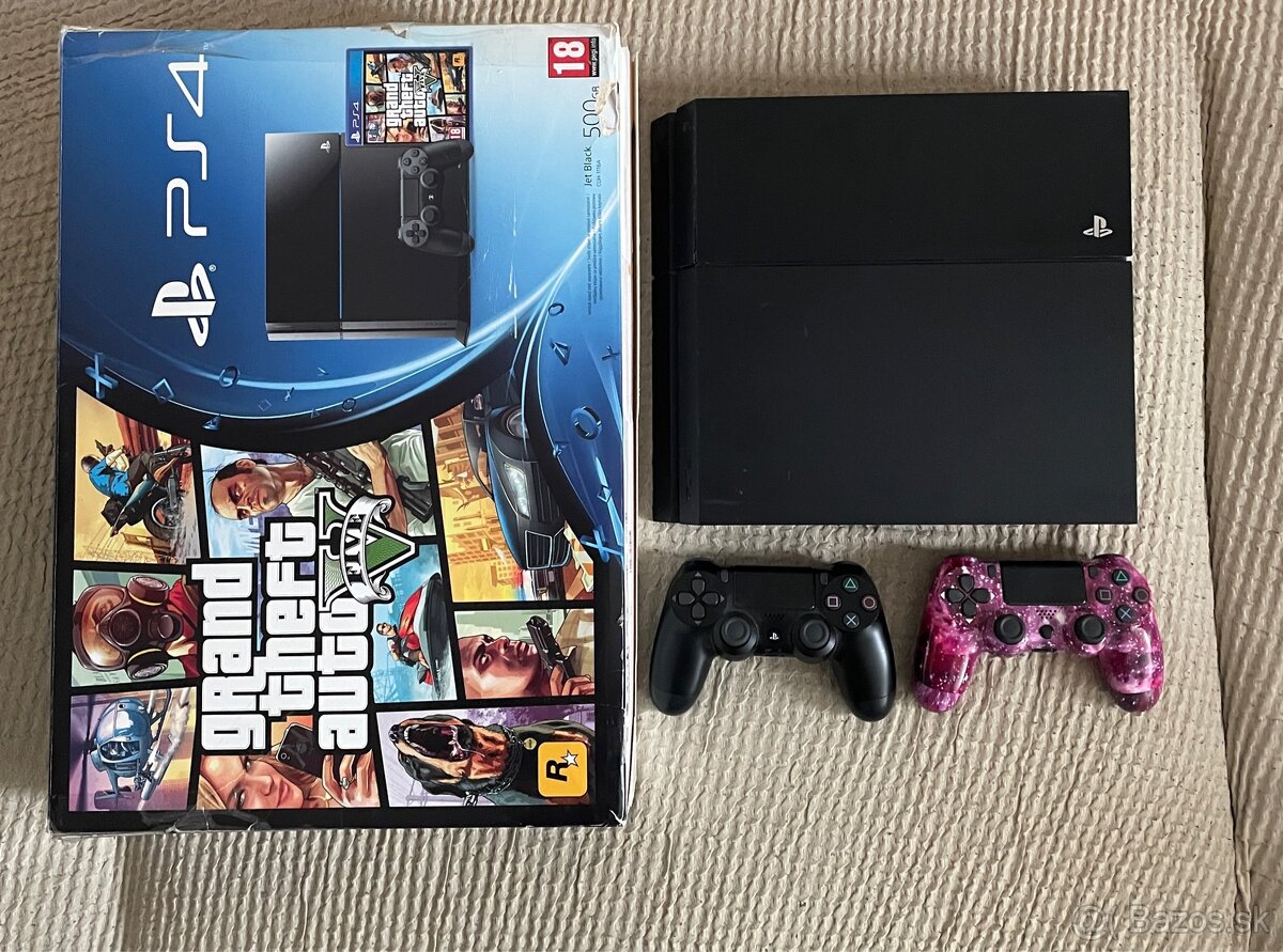 Ps4 jet black 500gb❗️