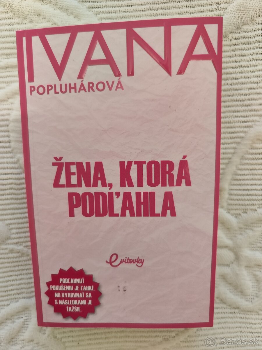 Žena, ktorá podľahla - I. Popluhárová