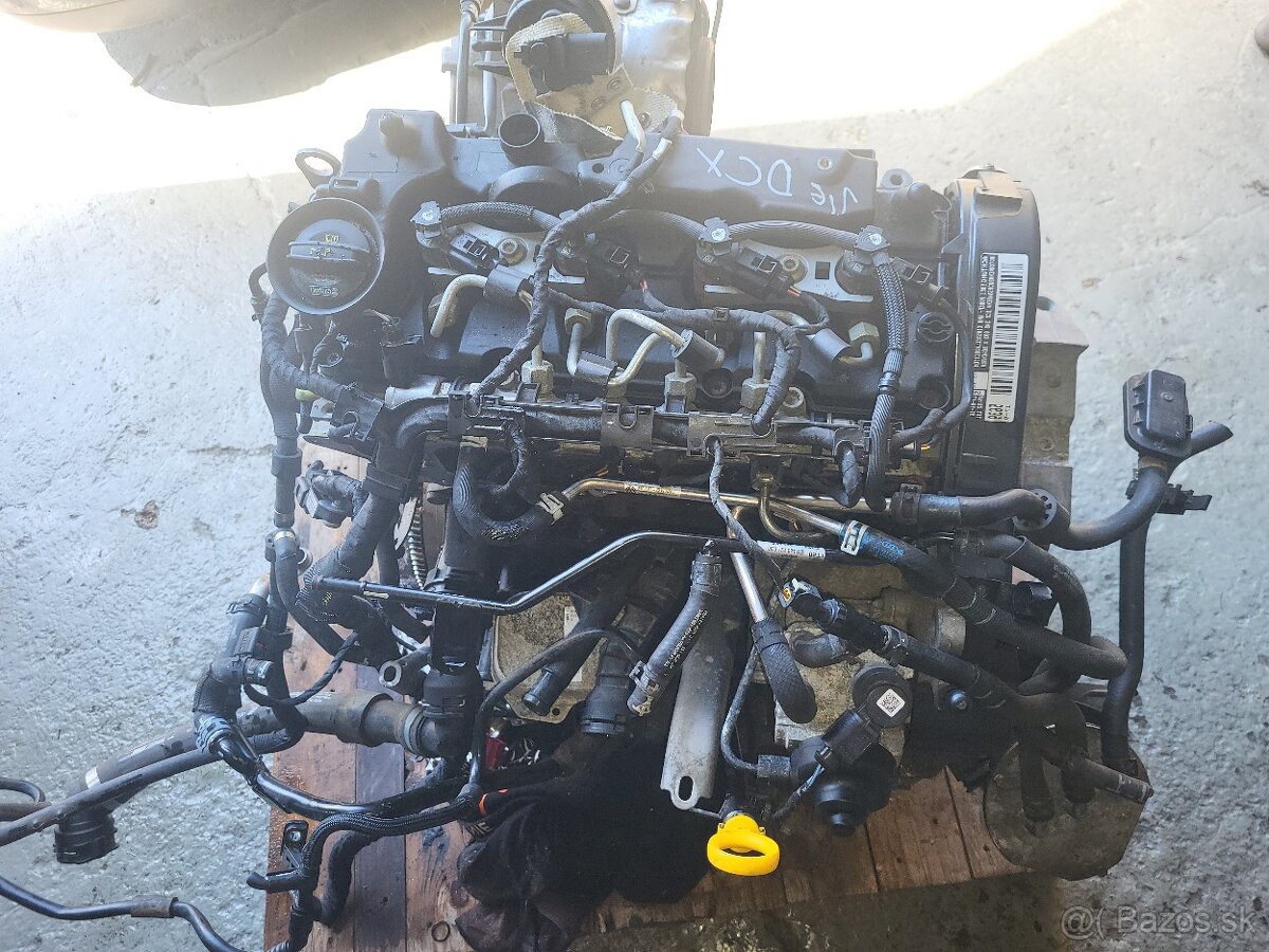 Motor 1.6tdi dcx dcxa