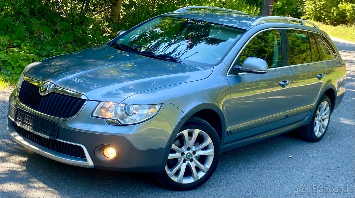 ŠKODA SUPERB 2 2.0TDI 125KW 4X4 OUTDOOR 2013