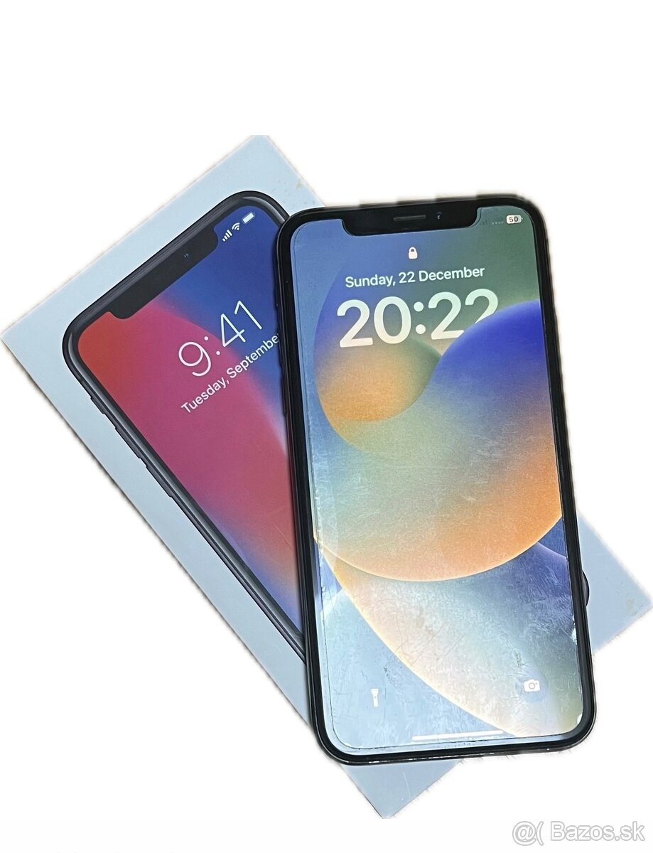 Predám Čierny Iphone X 256GB