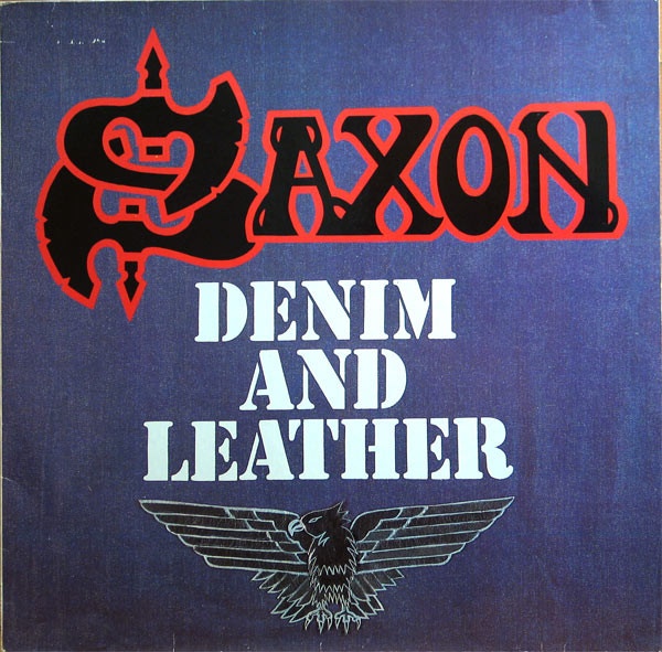 lp SAXON - Denim and Leather