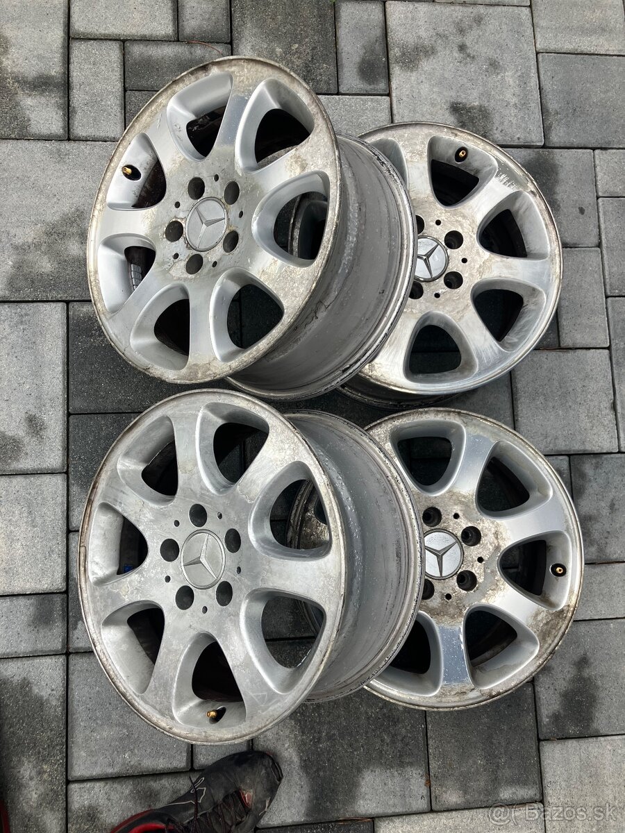 Alu disky 16” 5x112 mercedes dvojrozmer