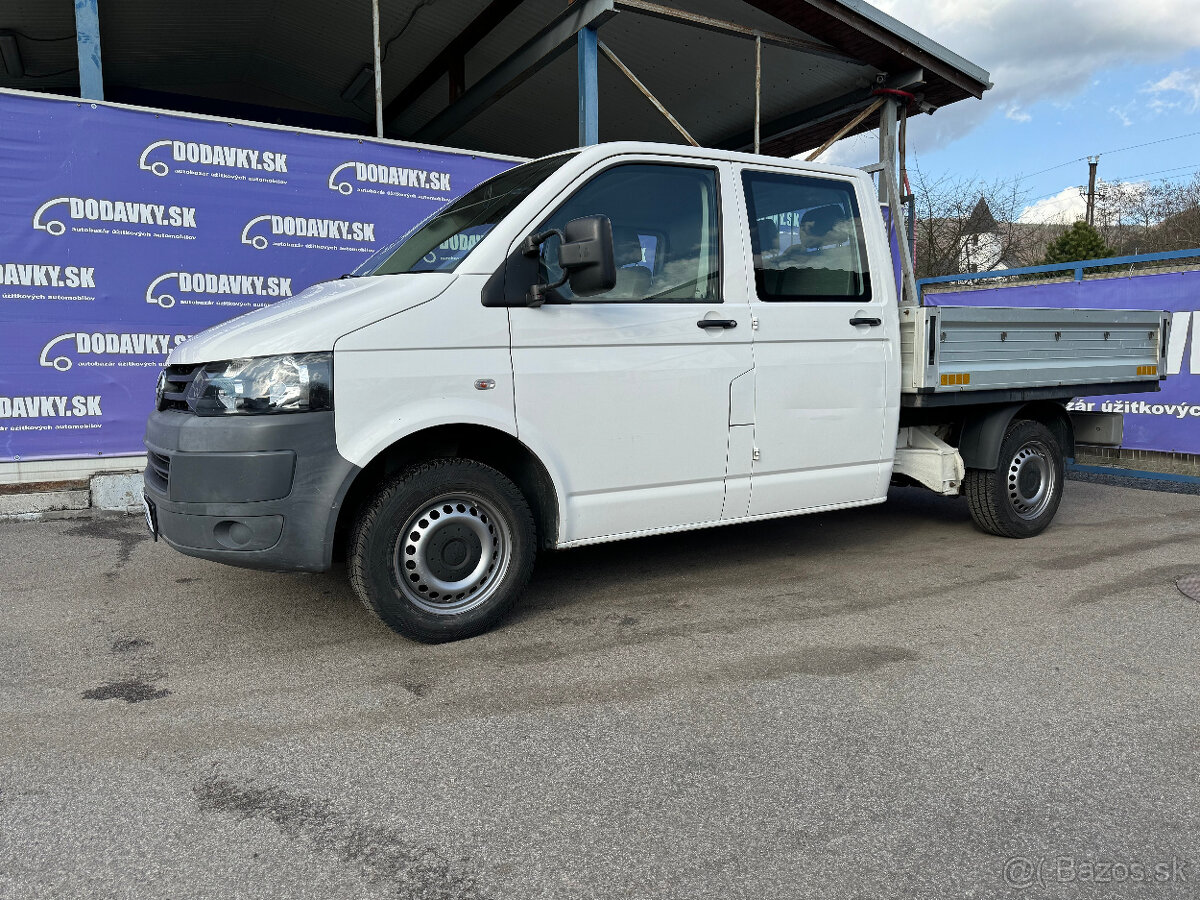 Volkswagen T5 Transporter 2,0 TDi DK 6M valník