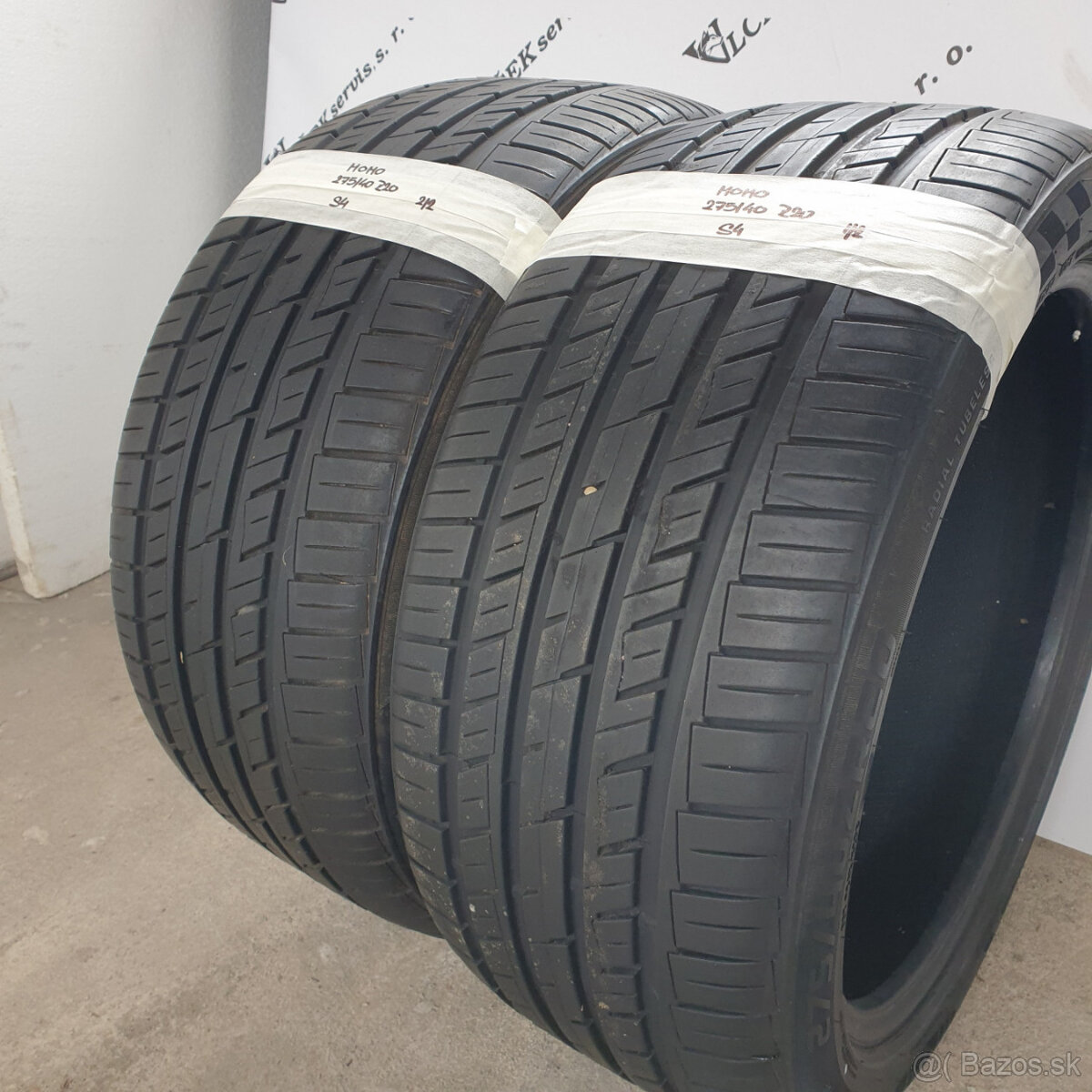 275/40 R20 MOMO letné pneumatiky