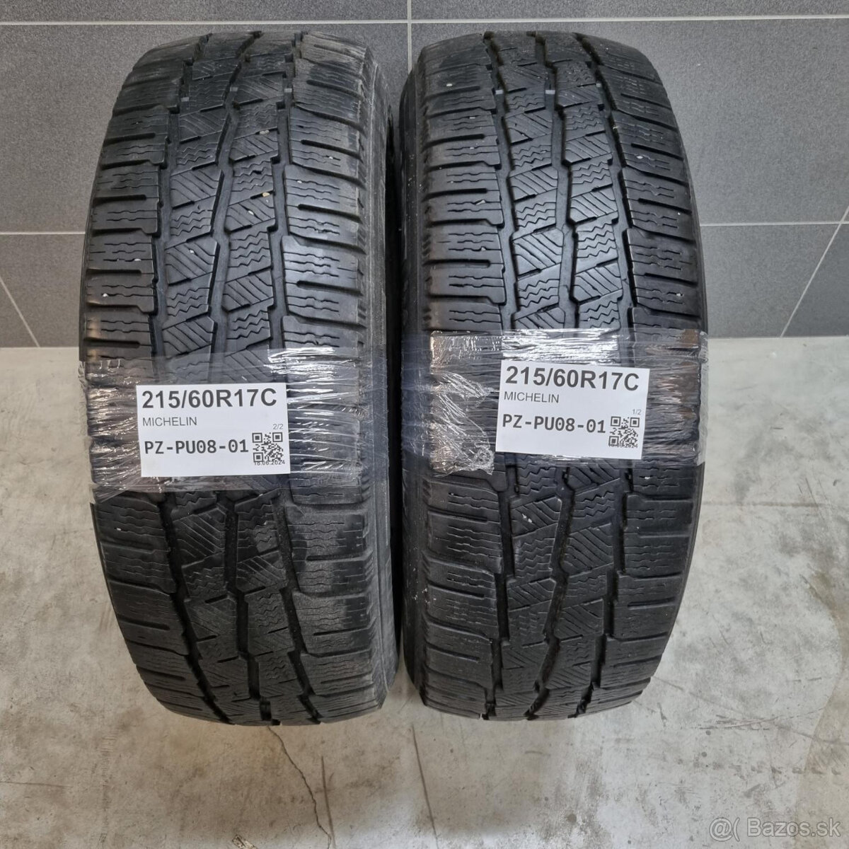 Zimné pneumatiky dodávkové  215/60 R17C MICHELIN