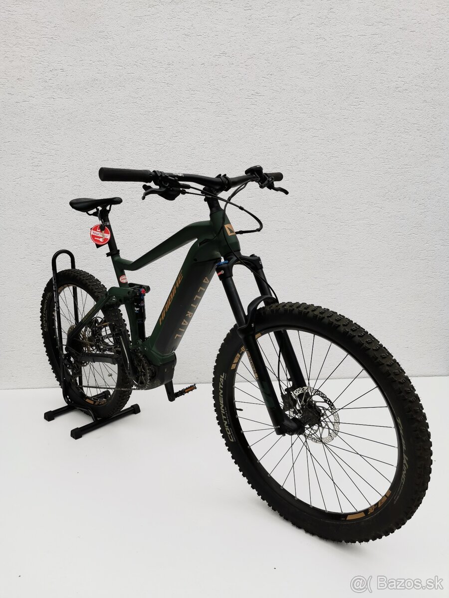 Haibike AllTrail 4 Celoodpružený elektrobicykel L