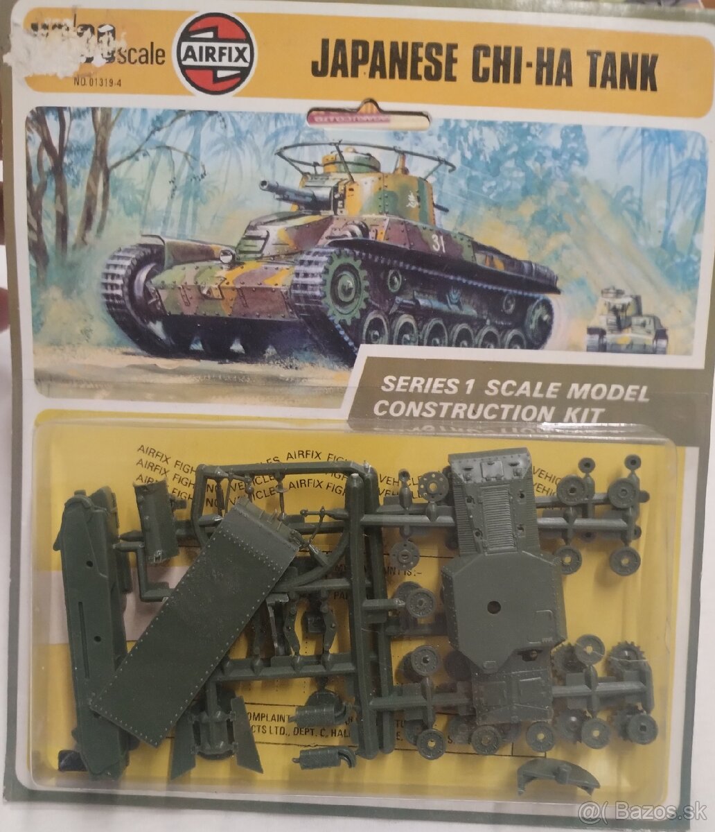 Plastikové modely-vojenská technika 1/76, H0/00